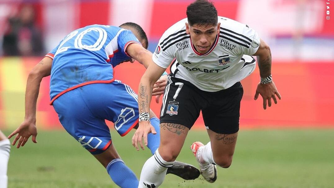 El mediapunta de Colo Colo fue uno de los mejores jugadores albos en el Superclásico.