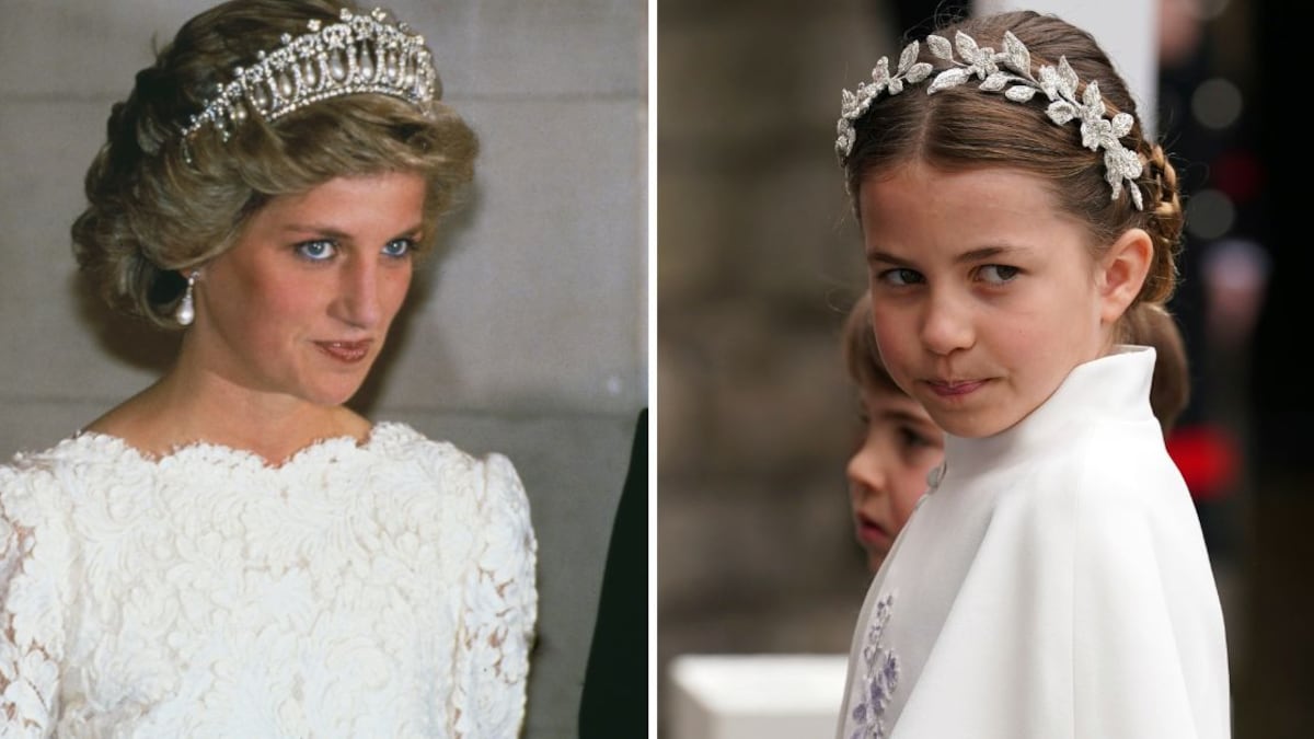 Princesa Charlotte y Lady Di