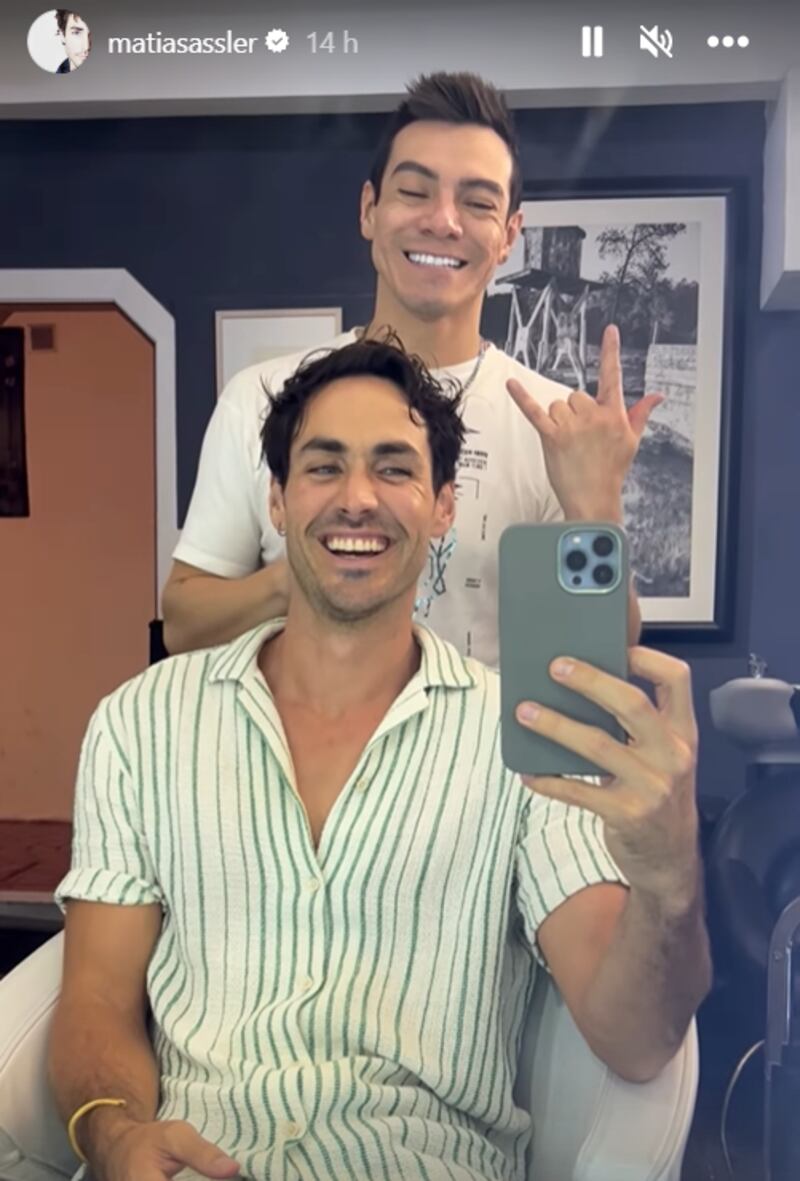 Historia de Matías Assler | Instagram
