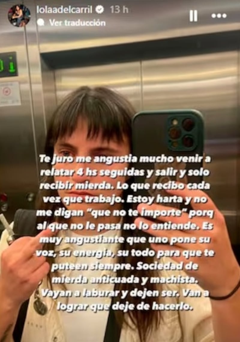 La relatora de fútbol de ESPN Argentina estalló en sus redes sociales contra los haters que critican su trabajo televisivo.