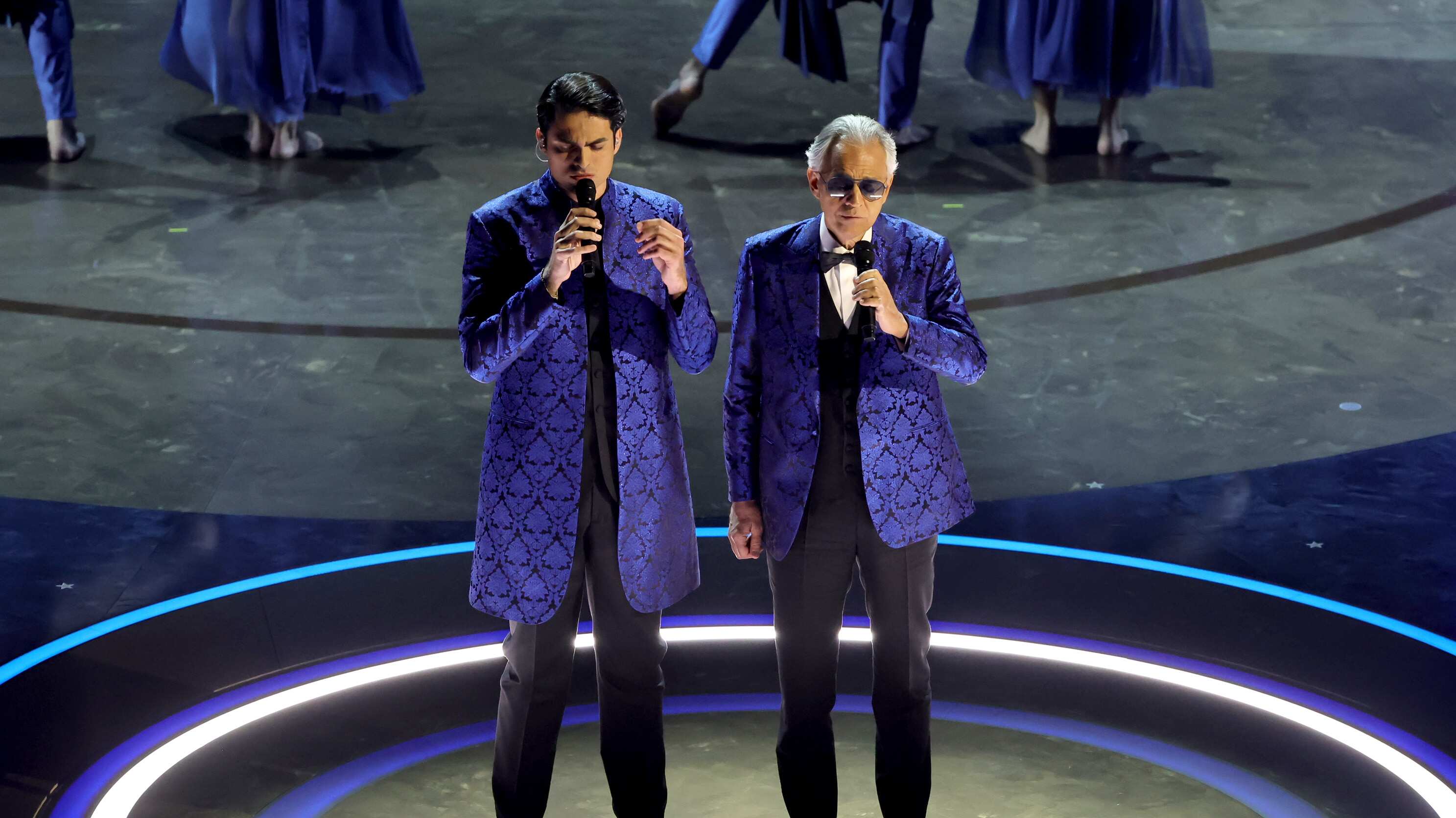 Emotivo momento en la ceremonia del Oscar.