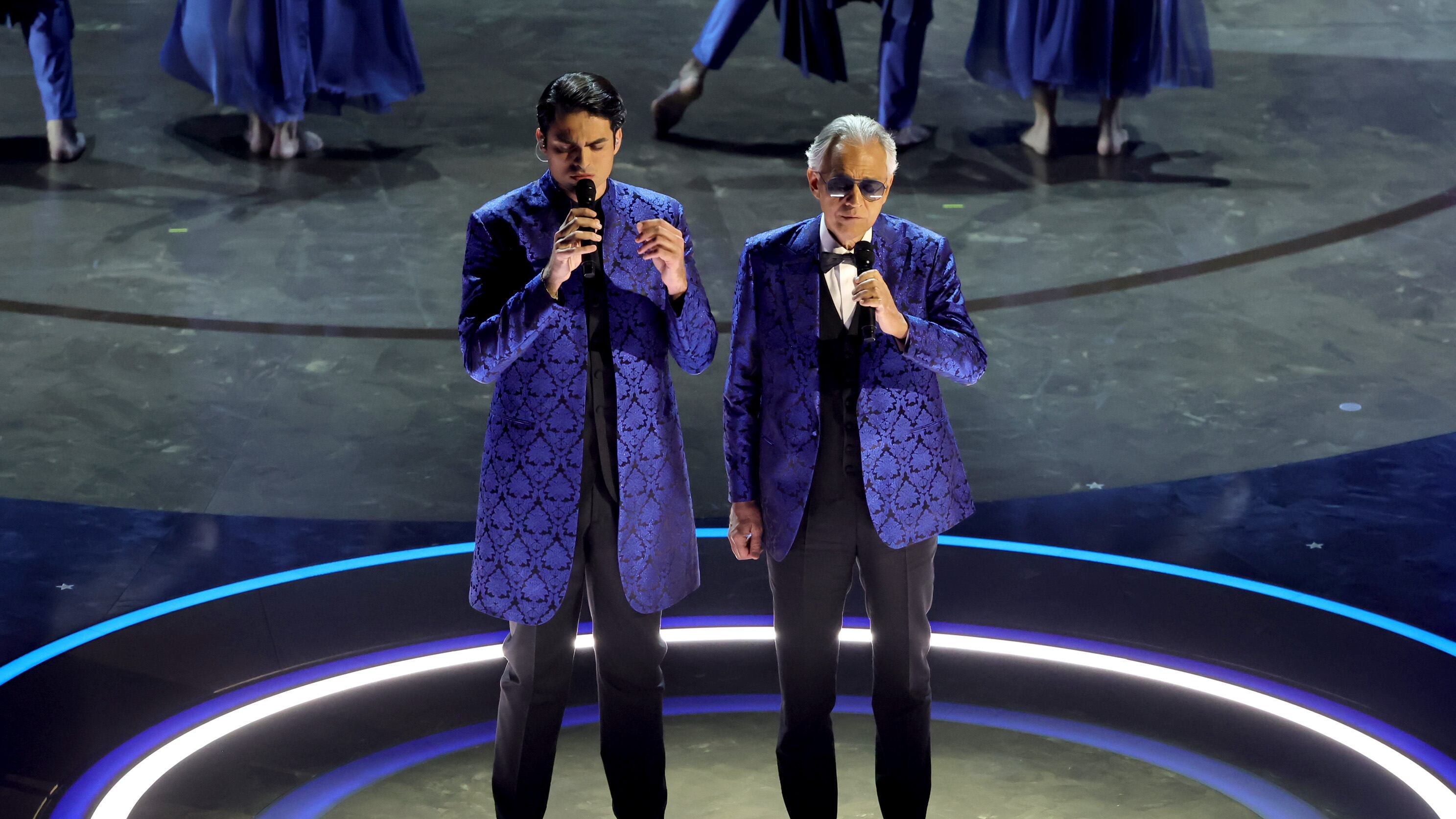 Emotivo momento en la ceremonia del Oscar.