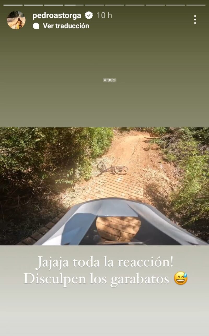Captura de Instagram
