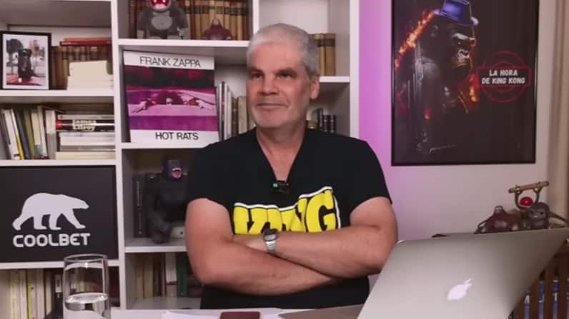 Juan Cristóbal Guarello | Captura: La Hora de King Kong con JC Guarello