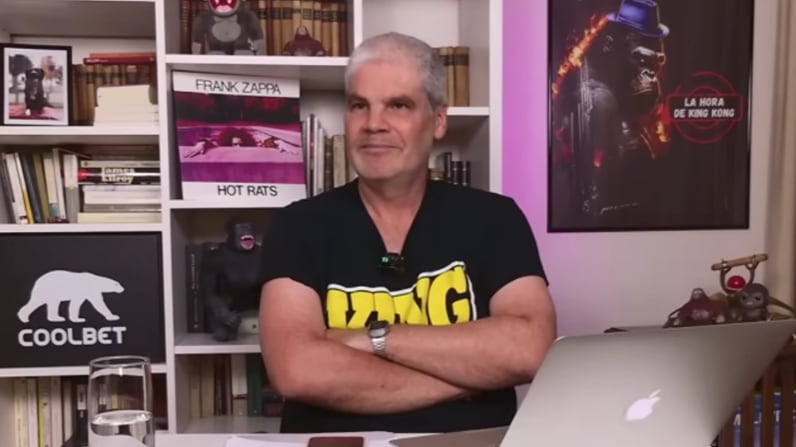 Juan Cristóbal Guarello | Captura: La Hora de King Kong con JC Guarello