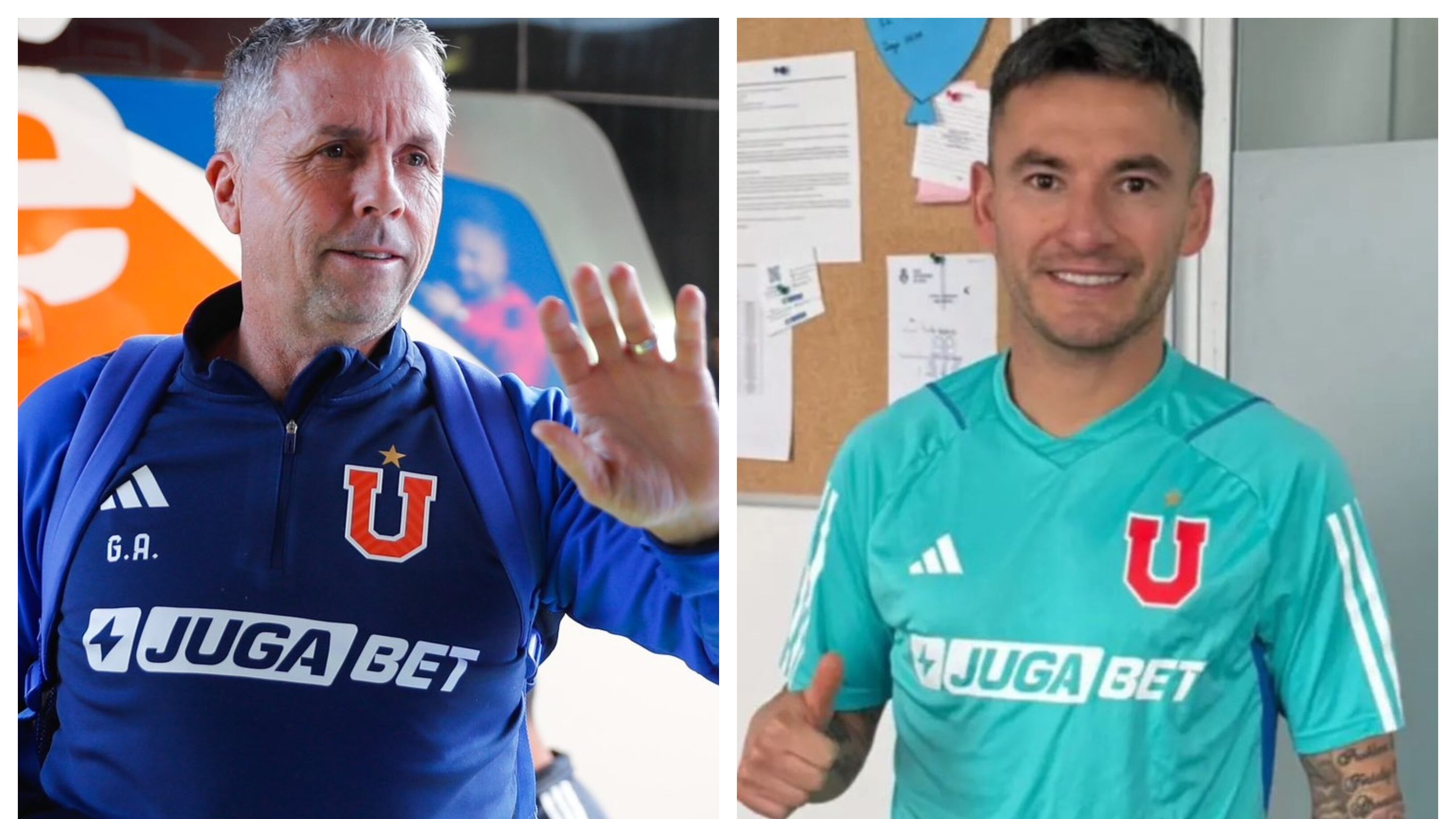 El técnico de la U dio cuenta este viernes de la secreta conversación que mantuvo con el mediocampista chileno antes de acordar su llegada al club laico.