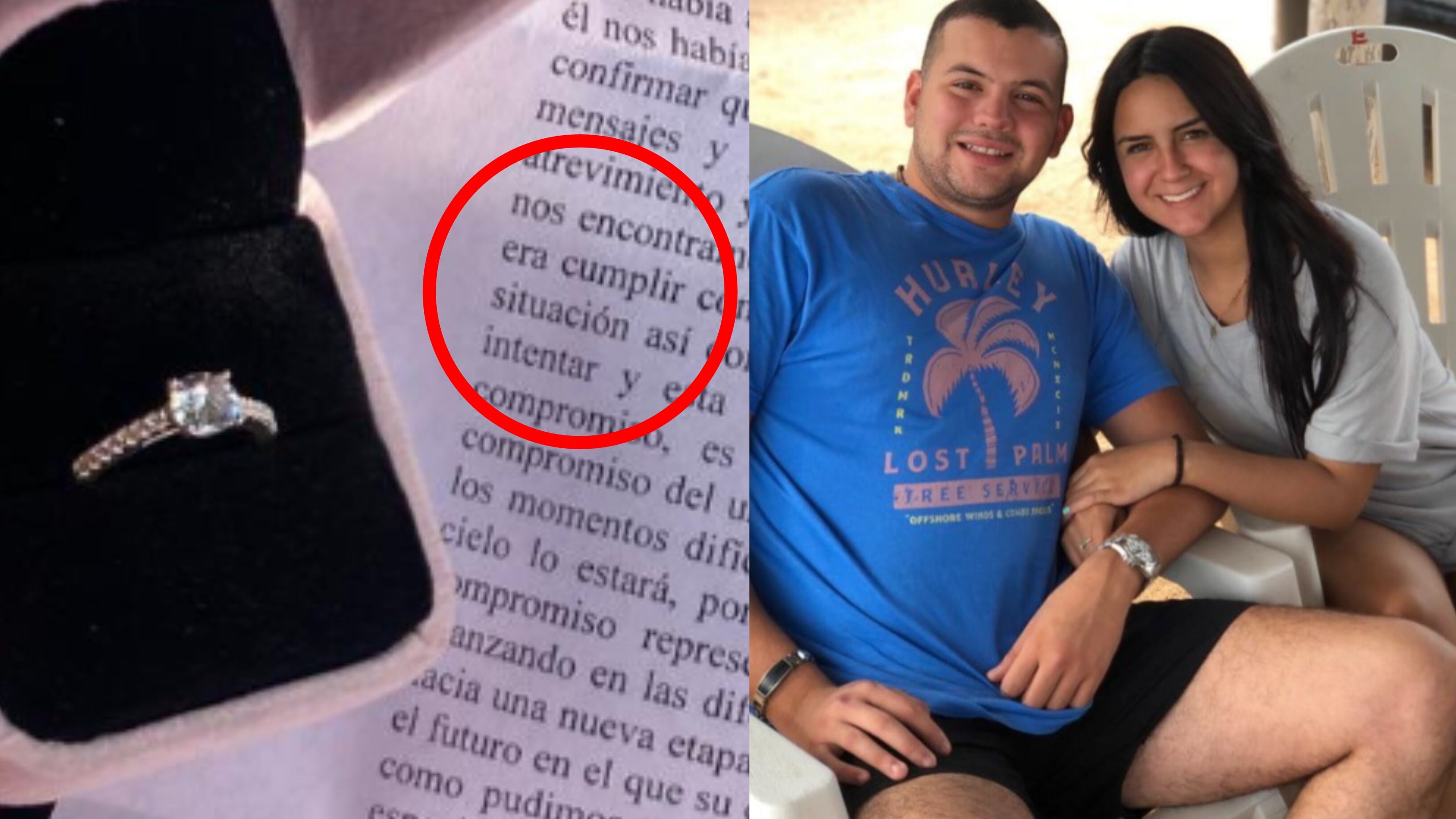 El hombre falleció antes de poder darle el anillo de compromiso a su novia