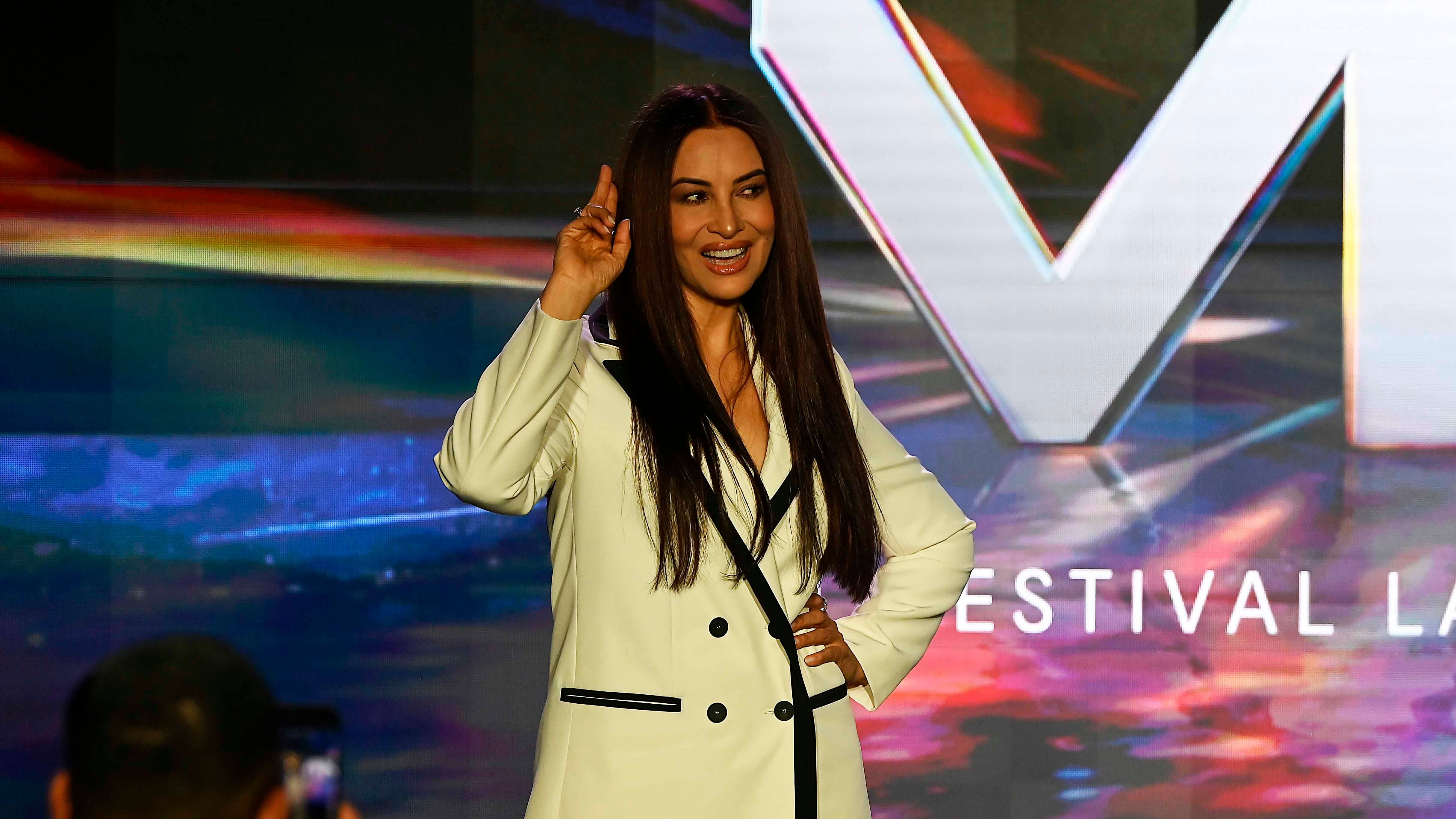 Conferencia de prensa Myriam Hernandez