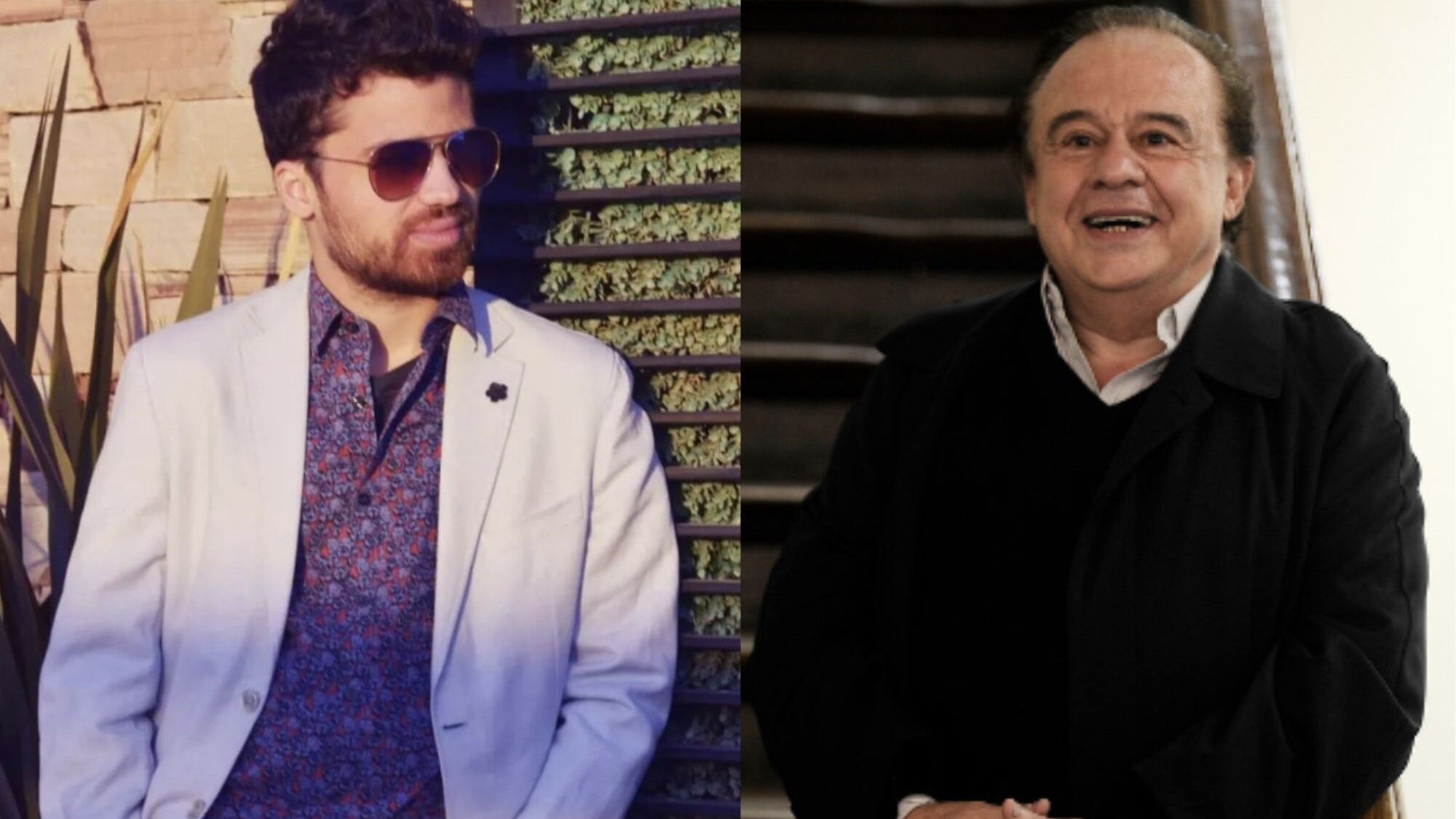 Luis Dimas y su hijo, Salvador Melis (Samid)