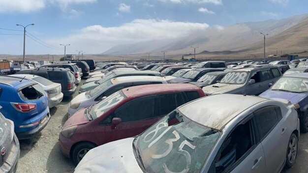 El sábado 17 de diciembre se realizará el remate de los vehículos abandonados en Iquique.