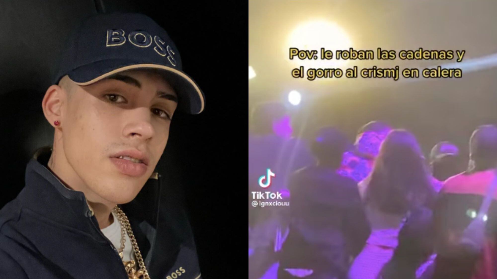 Registro robo a Cris Mj | Instagram