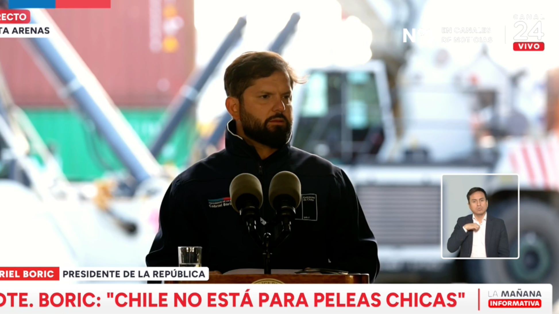 El Presidente Boric volvió a hablar del desencuentro con Kast