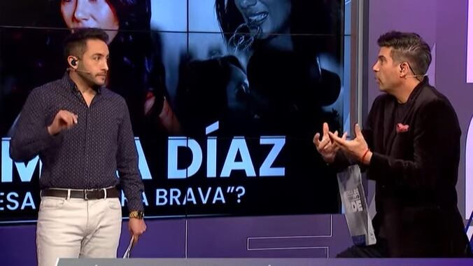 Tanto Valencia como el animador del programa de farándula aseguraron que Pamela Díaz habría retomado las conversaciones para reingresar a "Tierra Brava".