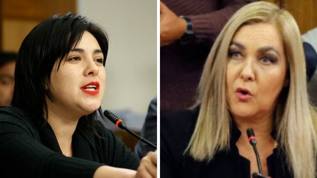 Pamela Jiles y Karol Cariola