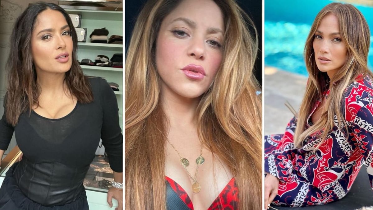 Salma Hayek, Shakira y Jennifer López