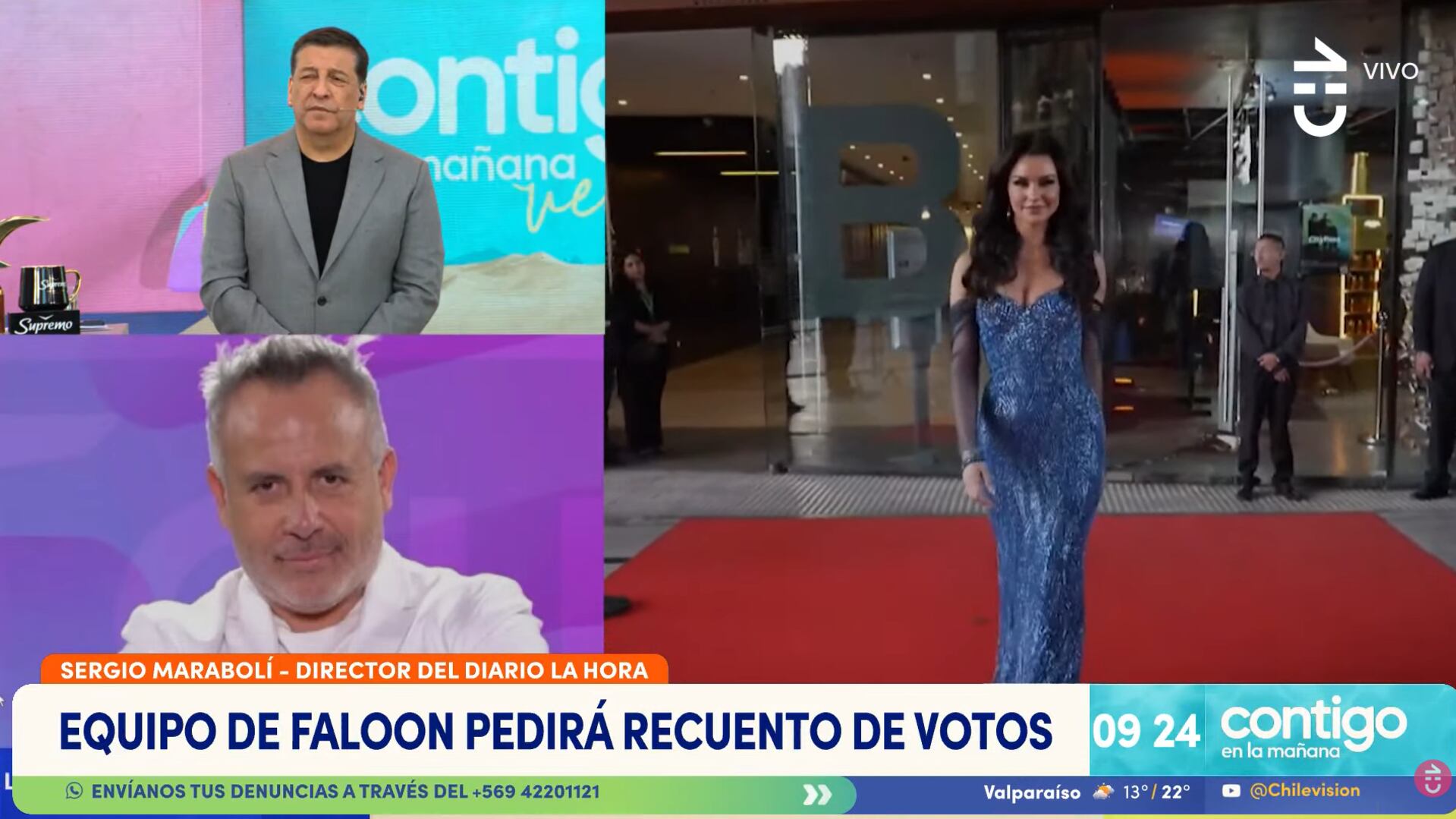 Sergio Maraboli explicó porqué Emilia Dides ganó la corona de Viña y no Faloon Larraguibel