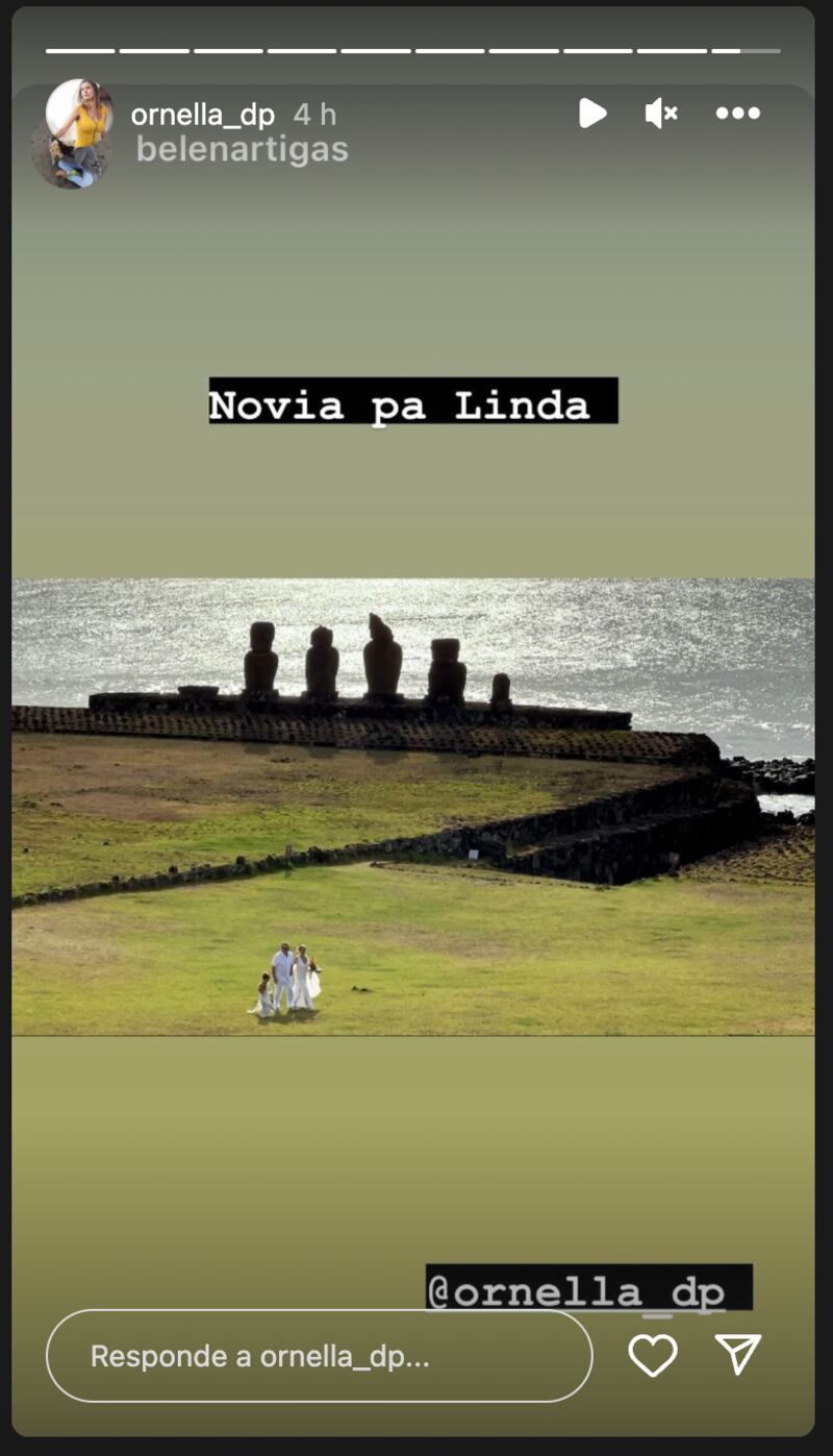 Historia de Ornella Dalbosco | Fuente: Instagram