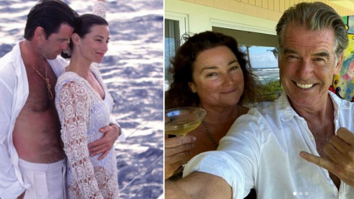 Pierce Brosnan aseguró que "ama las curvas de su esposa" tras críticas a su peso