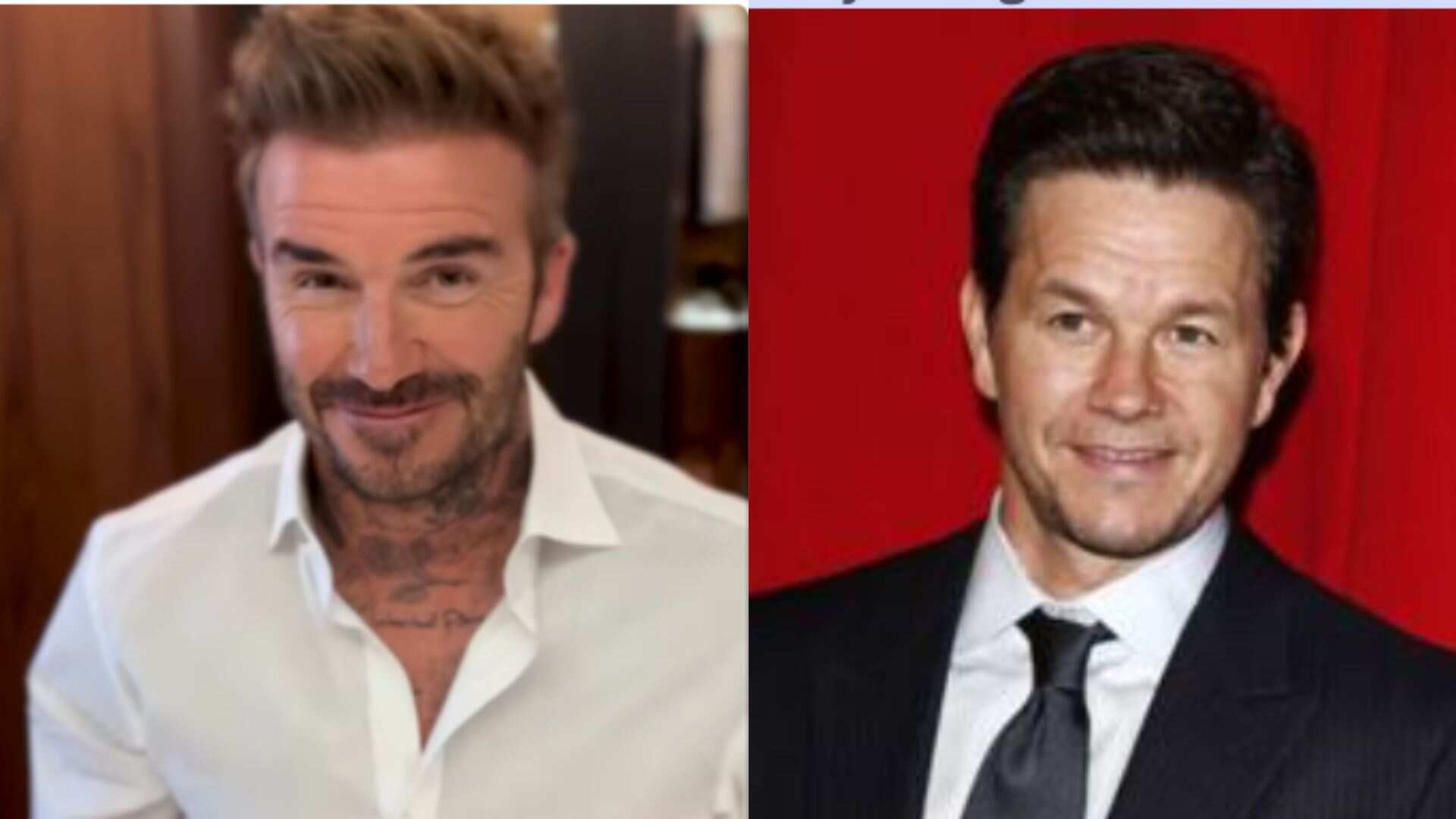 David Beckham - Mark Wahlberg