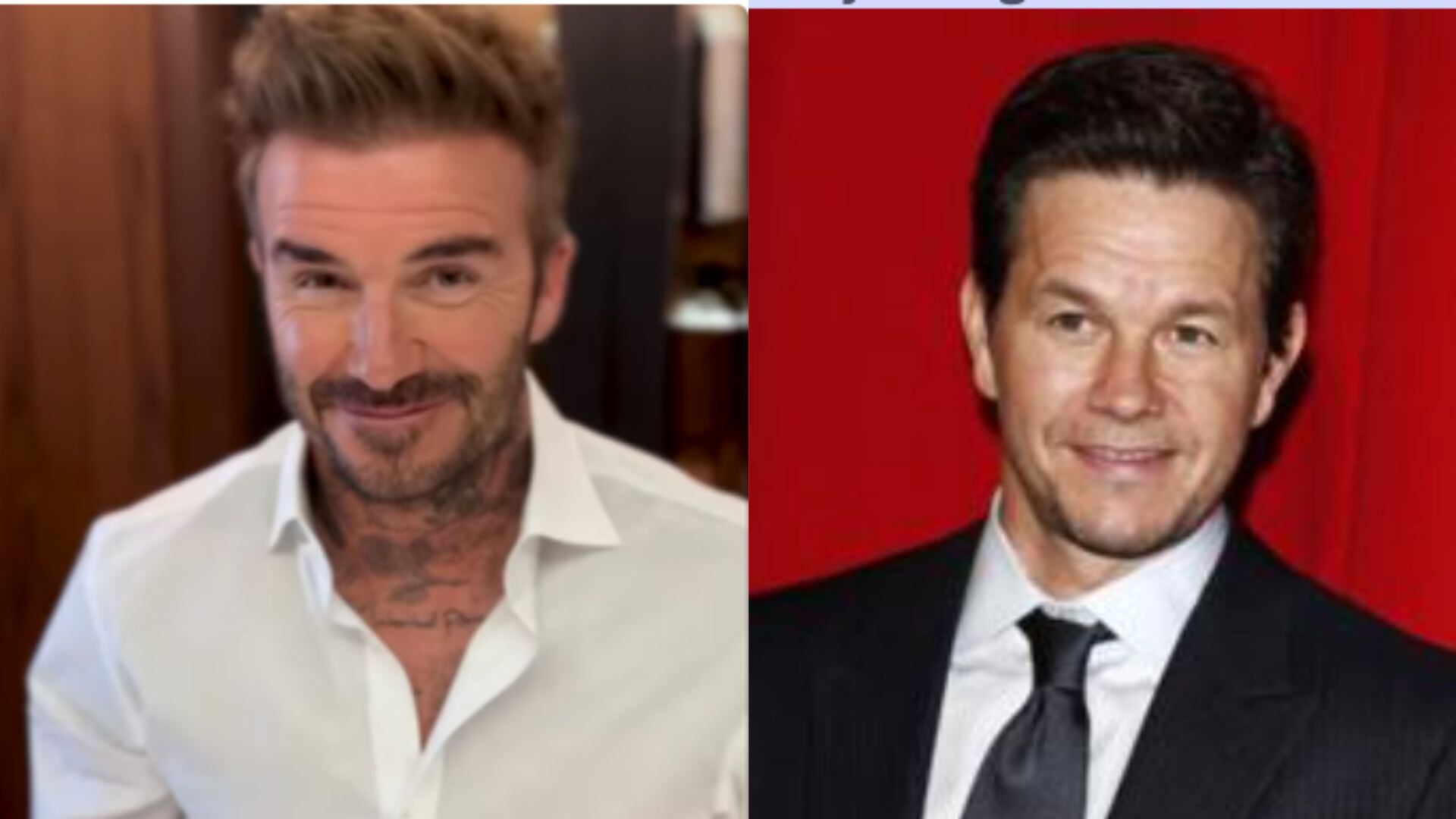 David Beckham - Mark Wahlberg