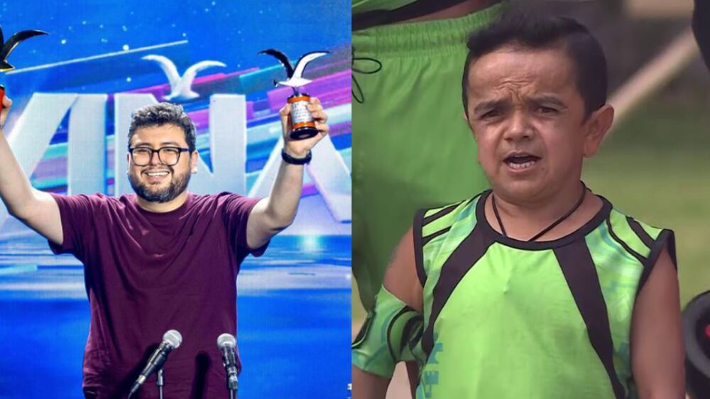 Miguelito y Luis Slimming | Fuente: Instagram y Canal 13