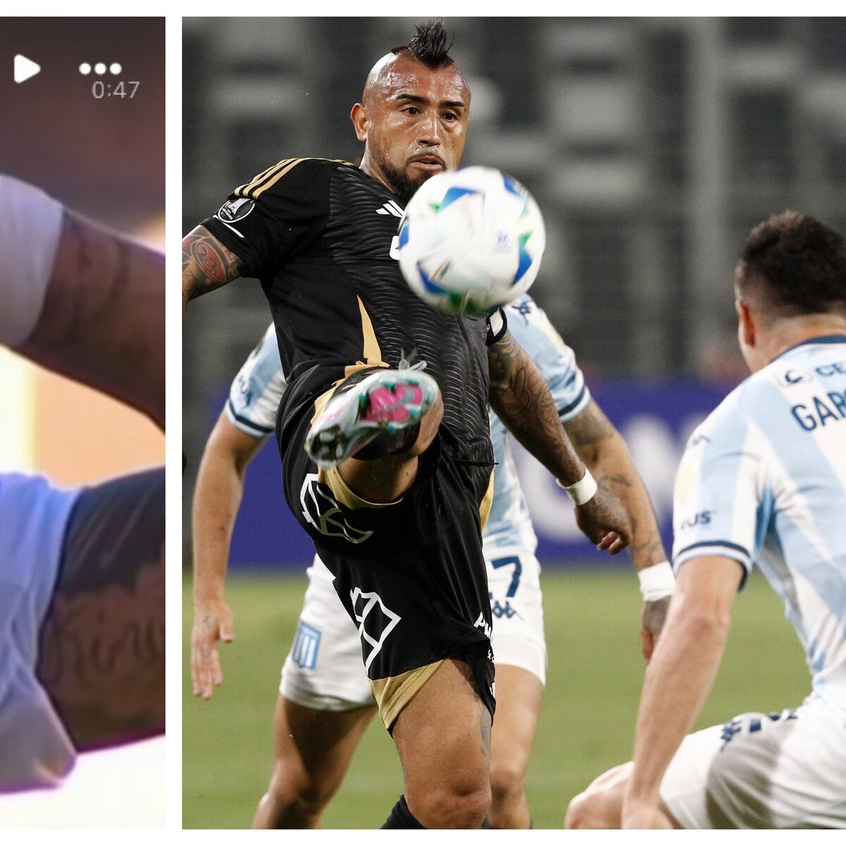 Vidal comparte mensaje de Mujica para motivar a Colo Colo Vidal comparte mensaje de Mujica para motivar a Colo Colo