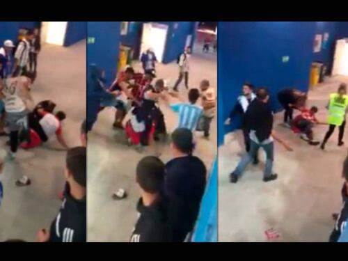 ¡Indignante! Argentinos dan una golpiza a croatas tras derrota en Rusia