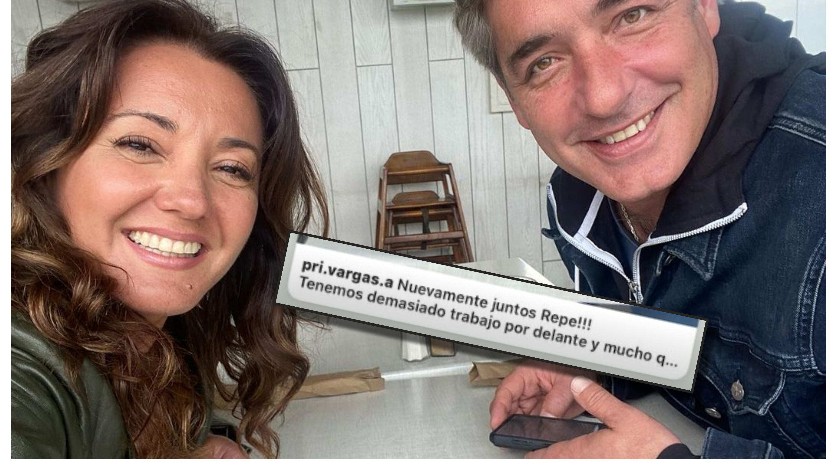 La periodista reconoció en sus redes sociales que José Luis Repenning llega a trabajar junto con ella en el nuevo proyecto de Canal 13.