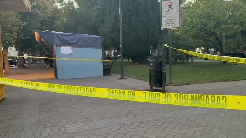 Investigan presunto parricidio en Tomé: adolescente de 15 años es acusado de matar a su padre en plena plaza