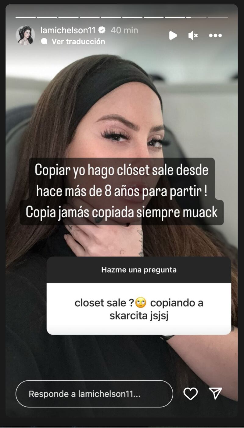 Historia de Ignacia Michelson | Fuente: Instagram
