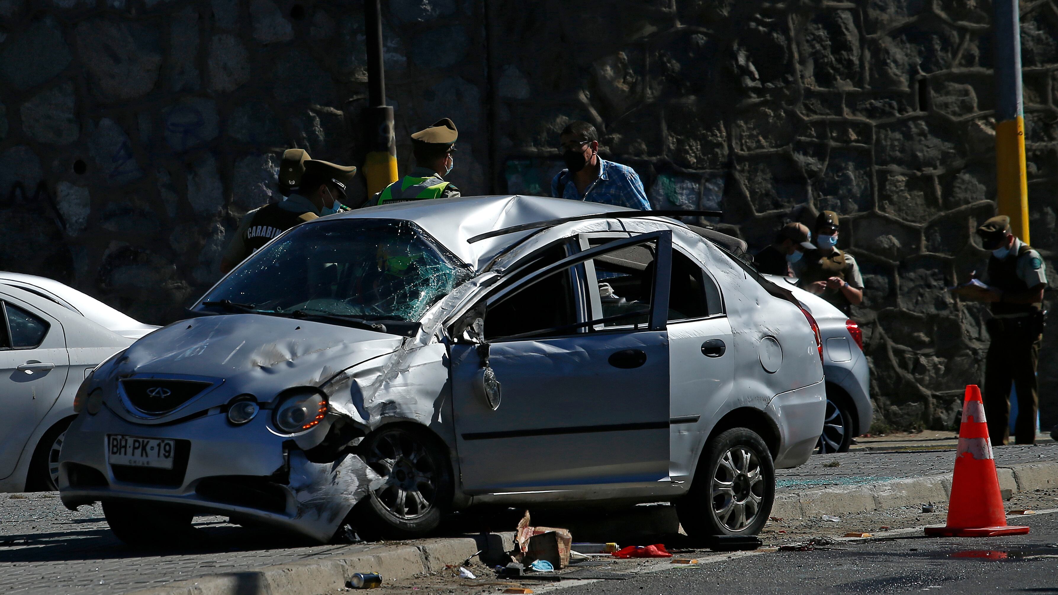 Imagen referencial choque automovilístico