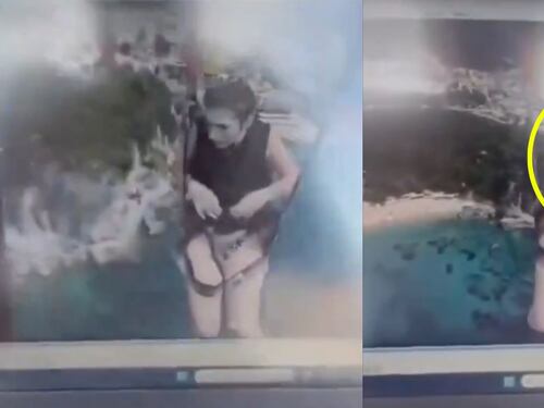 Turista graba su muerte tras caer al mar a más de 50 metros