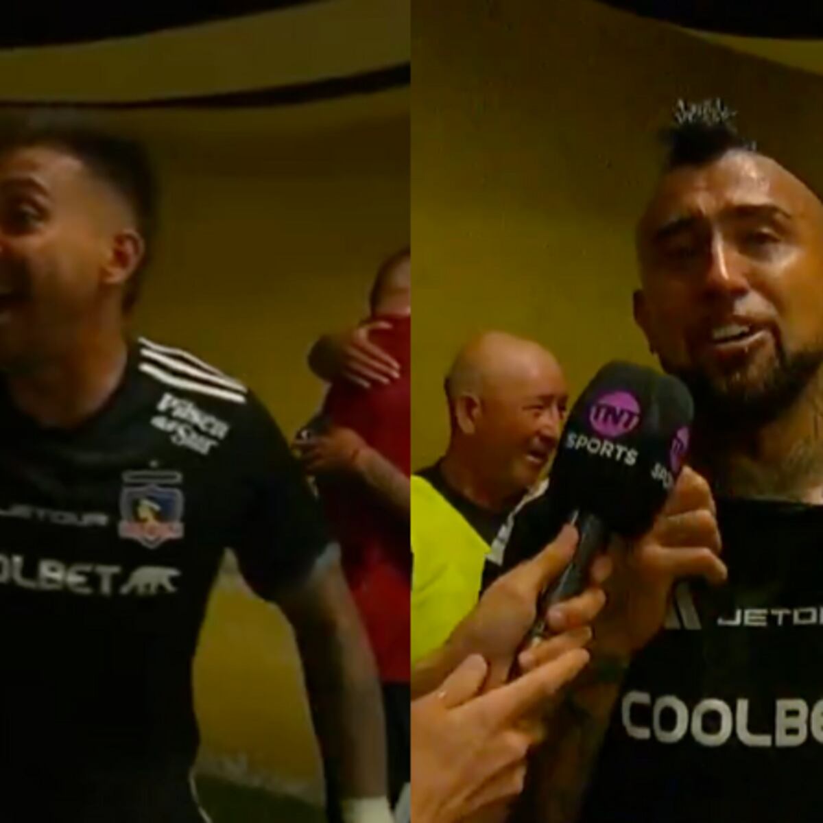 Arturo Vidal se emociona tras triunfo de Colo Colo Arturo Vidal se emociona tras triunfo de Colo Colo