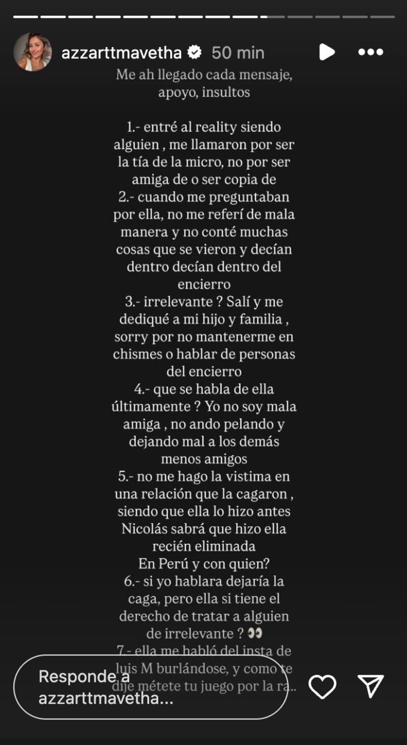 Historia de Azzartt Maveth contra Guarén | Fuente: Instagram @azzarttmavetha