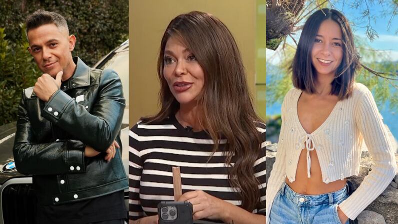 Alejandro Sanz, Antonella Ríos e Ivet Playá | Fuente: Instagram @alejandrosanz, Que te lo digo, Instagram @ivetplaya