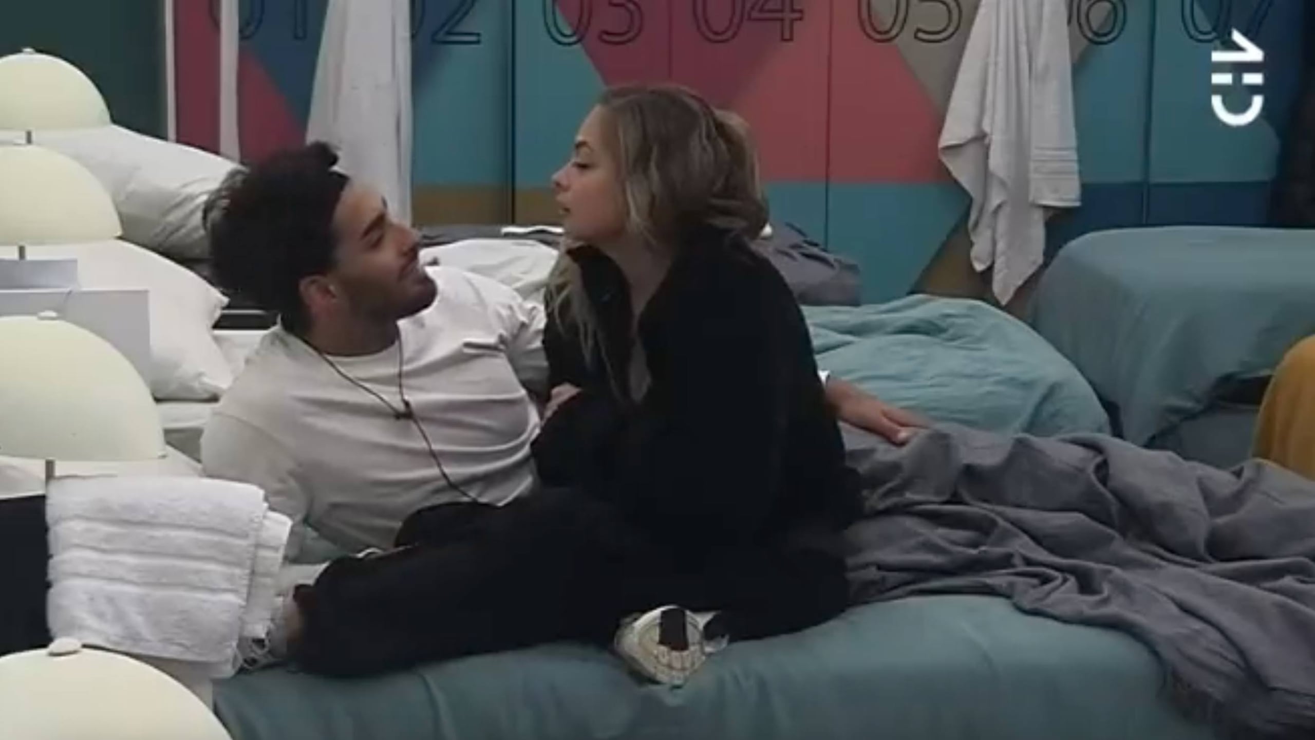 Jorge Aldoney y Skarleth Labra / Captura de X