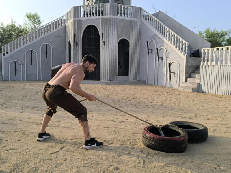 Entrenamientos finalistas de Tierra Brava, foto Canal 13