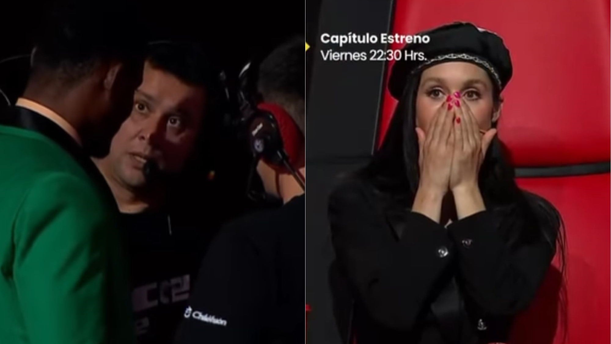 Caída en "The Voice" | Captura