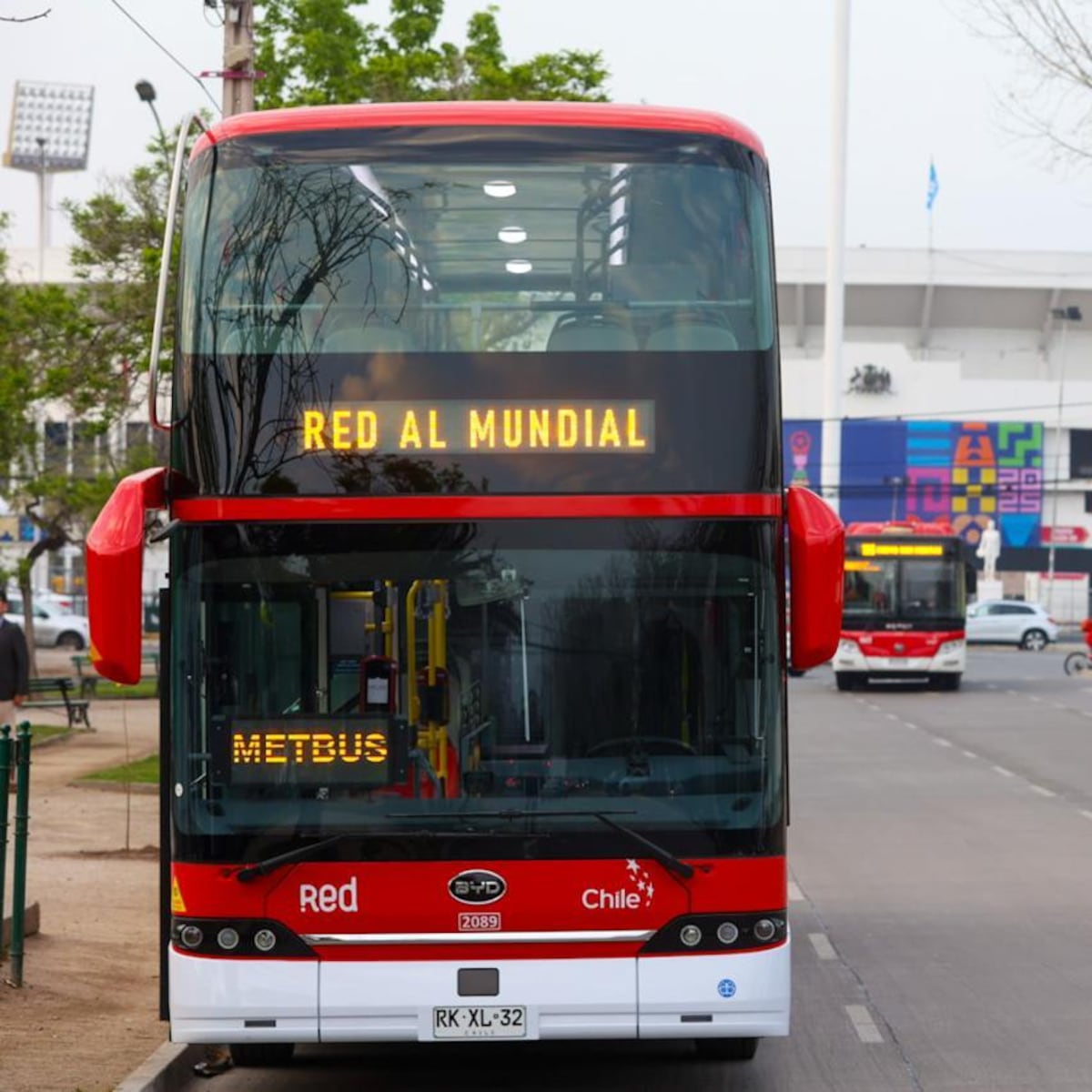 Red Movilidad incorpora 10 buses eléctricos de dos pisos Red Movilidad incorpora 10 buses eléctricos de dos pisos