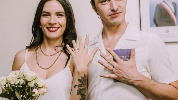 Camila Vallejo y Abel Zicavo | Instagram