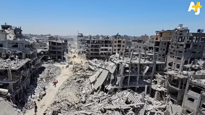 Ruinas de Palestina | Captura: AJ+