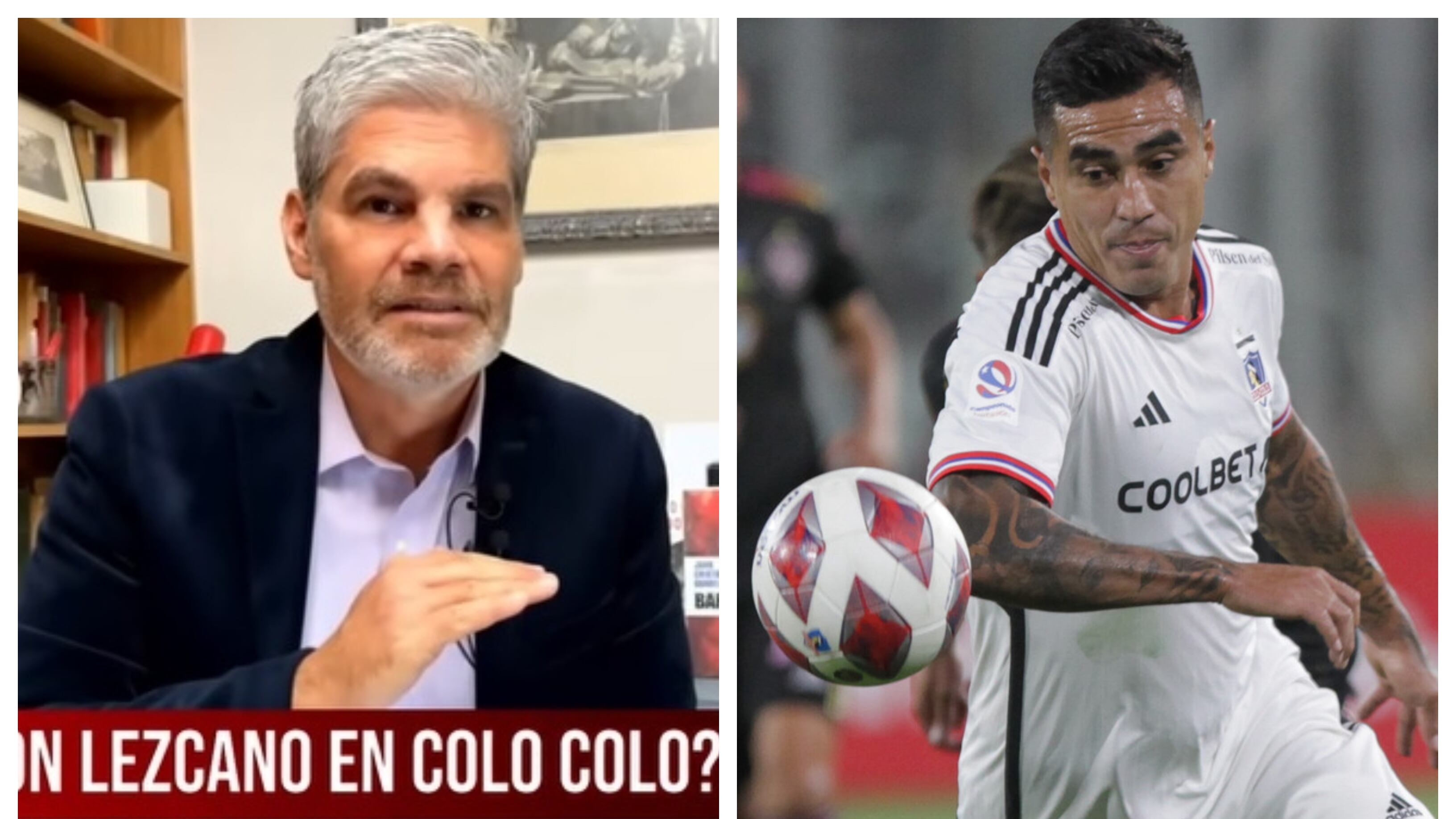 El periodista deportivo detalló el momento en que el entrenador de Colo Colo decidió "cortar" del equipo al paraguayo Lezcano.