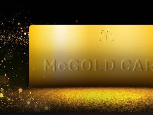 ¡McNífico! McDonalds sorteará una tarjeta dorada para poder comer gratis de por vida en sus restaurantes