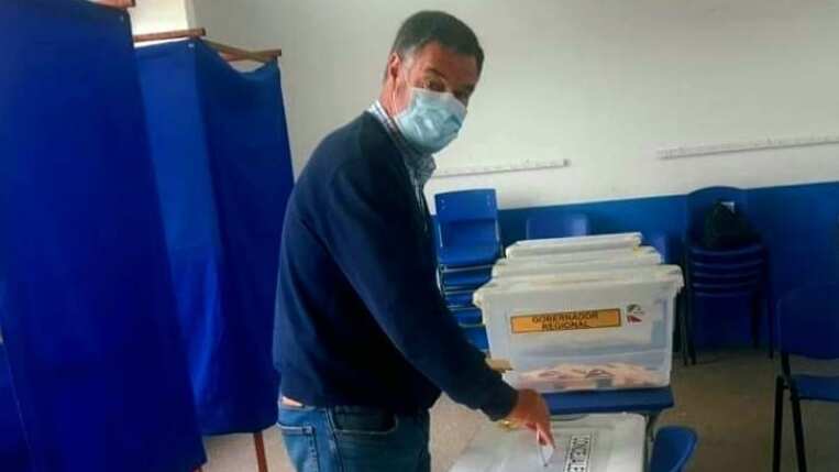 El senador Ossandon no pudo votar en las primarias.