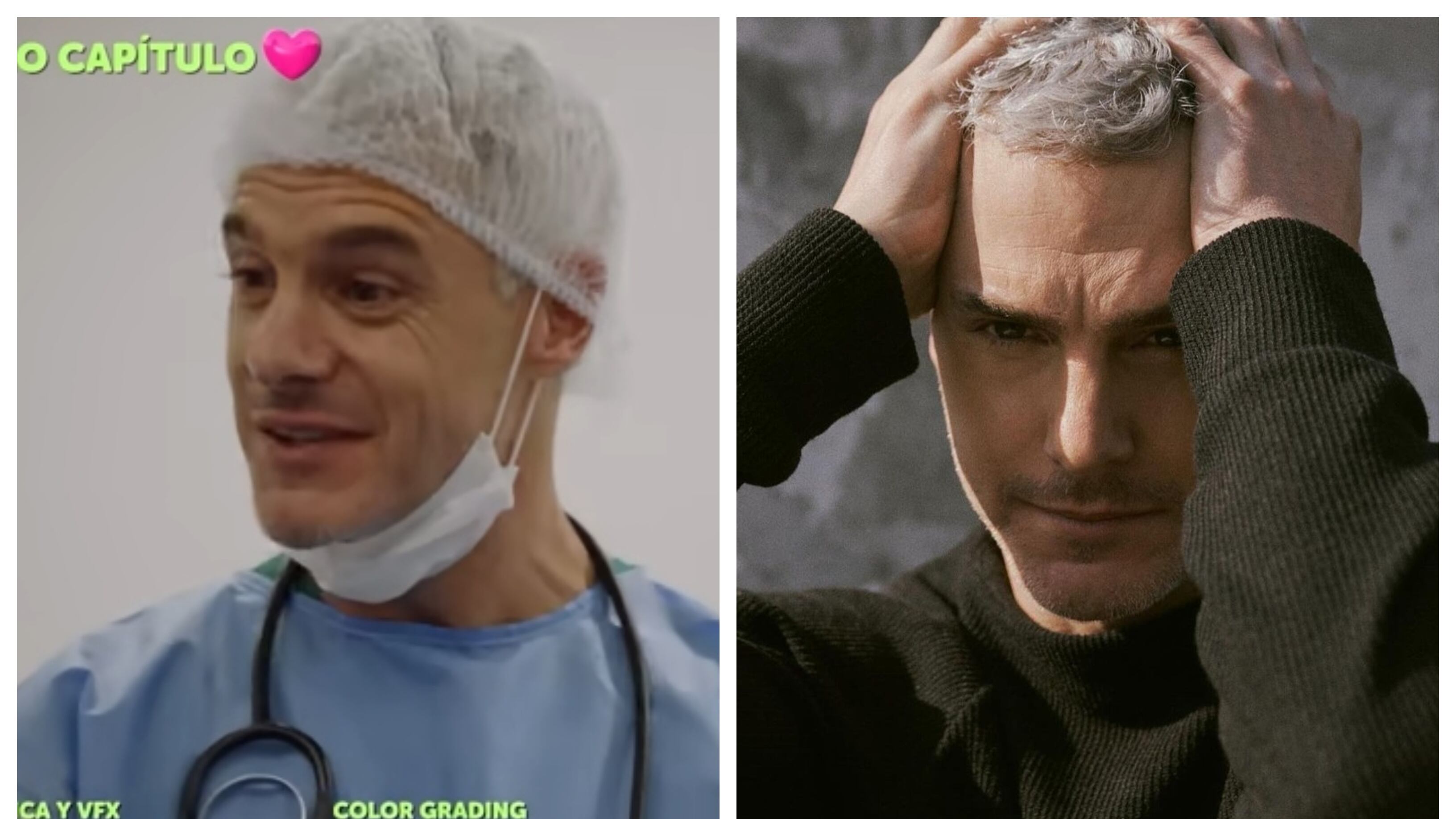 El actor se incorporó al elenco de protagonistas de la novela de Mega.