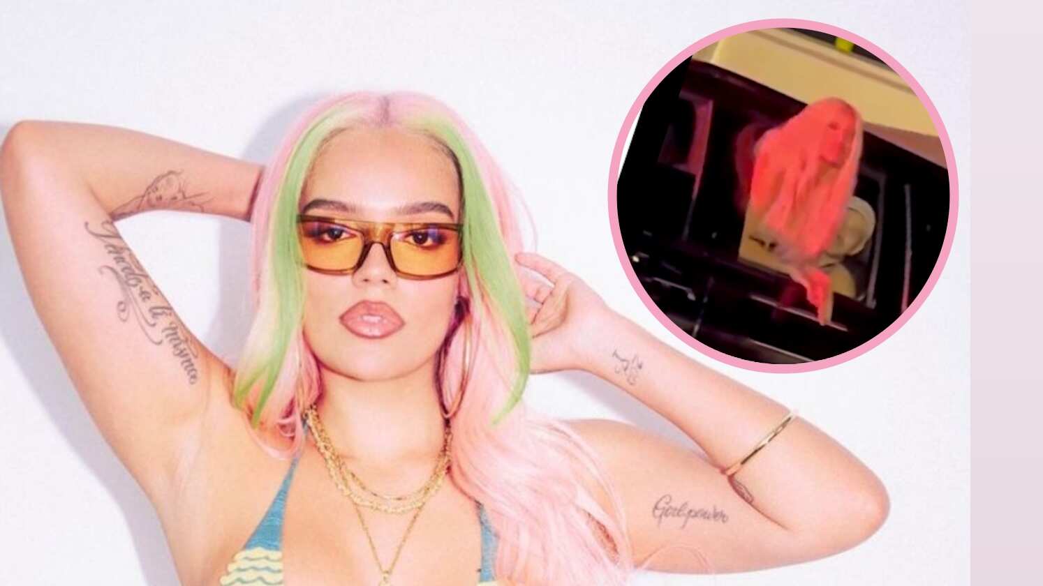 Feid asistió al concierto de "La Bichota".