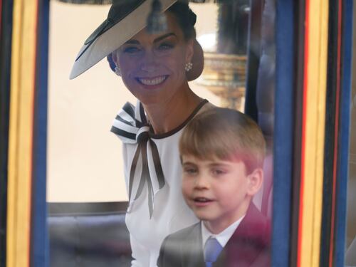 El tierno momento protagonizado por el príncipe Louis y la princesa Kate