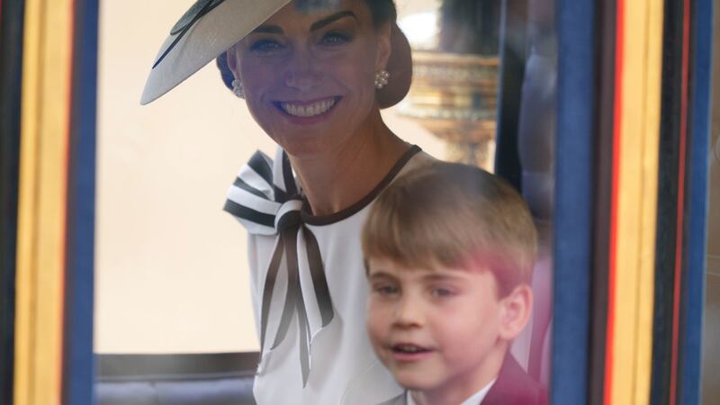 El tierno momento protagonizado por el príncipe Louis y la princesa Kate