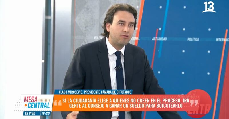 Vlado Mirosevic | Captura: Canal 13