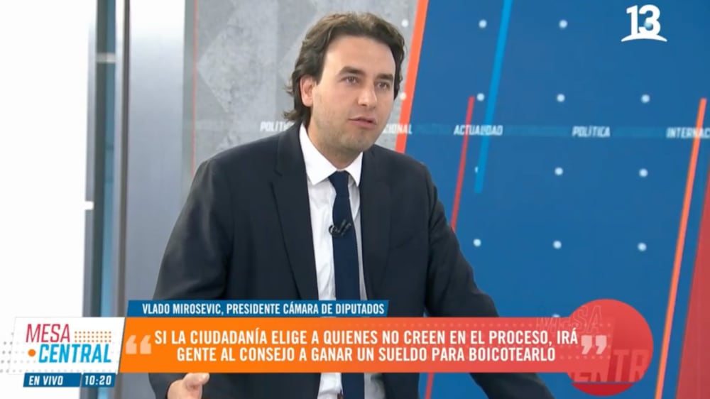 Vlado Mirosevic | Captura: Canal 13